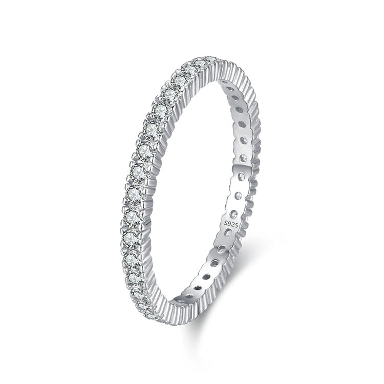 925 Sterling Silver Eternity Ring