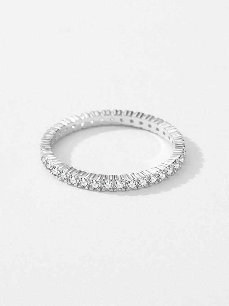 925 Sterling Silver Eternity Ring