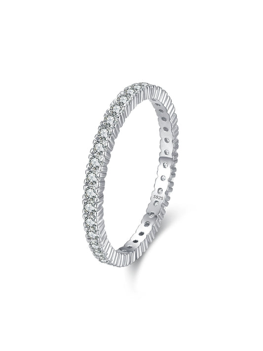 925 Sterling Silver Eternity Ring